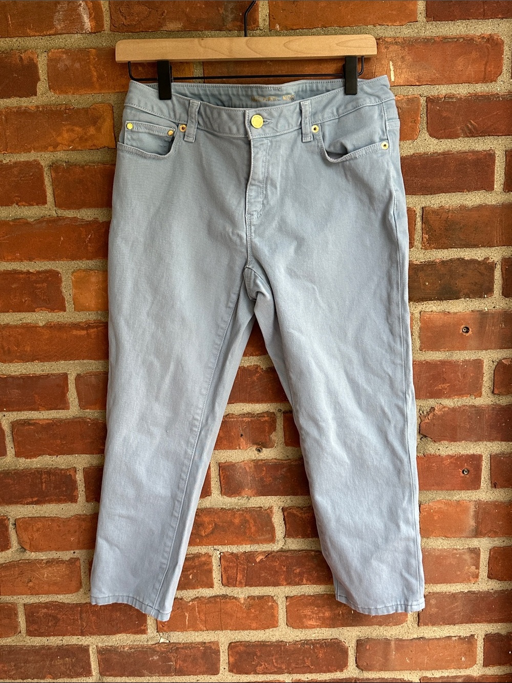 Michael Kors Izzy Cropped Skinny Jeans 6 EUC